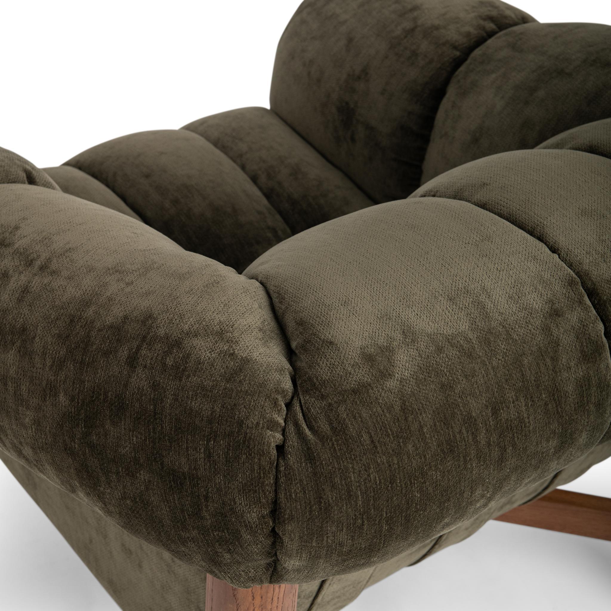 Sansa Accent Chair - Olive Green - Image 5