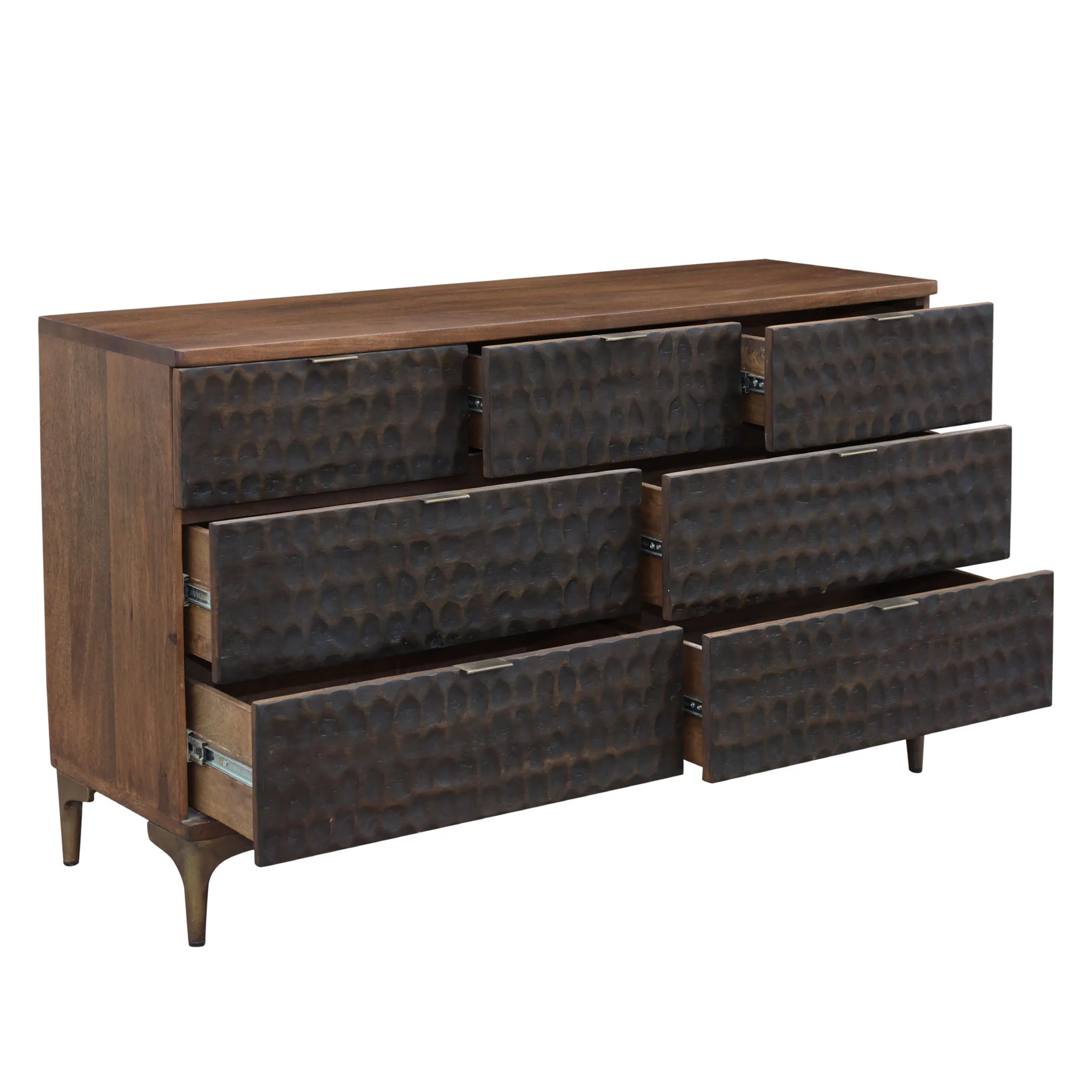 Santa Cruz 60" Dresser in Two Tone - Image 3