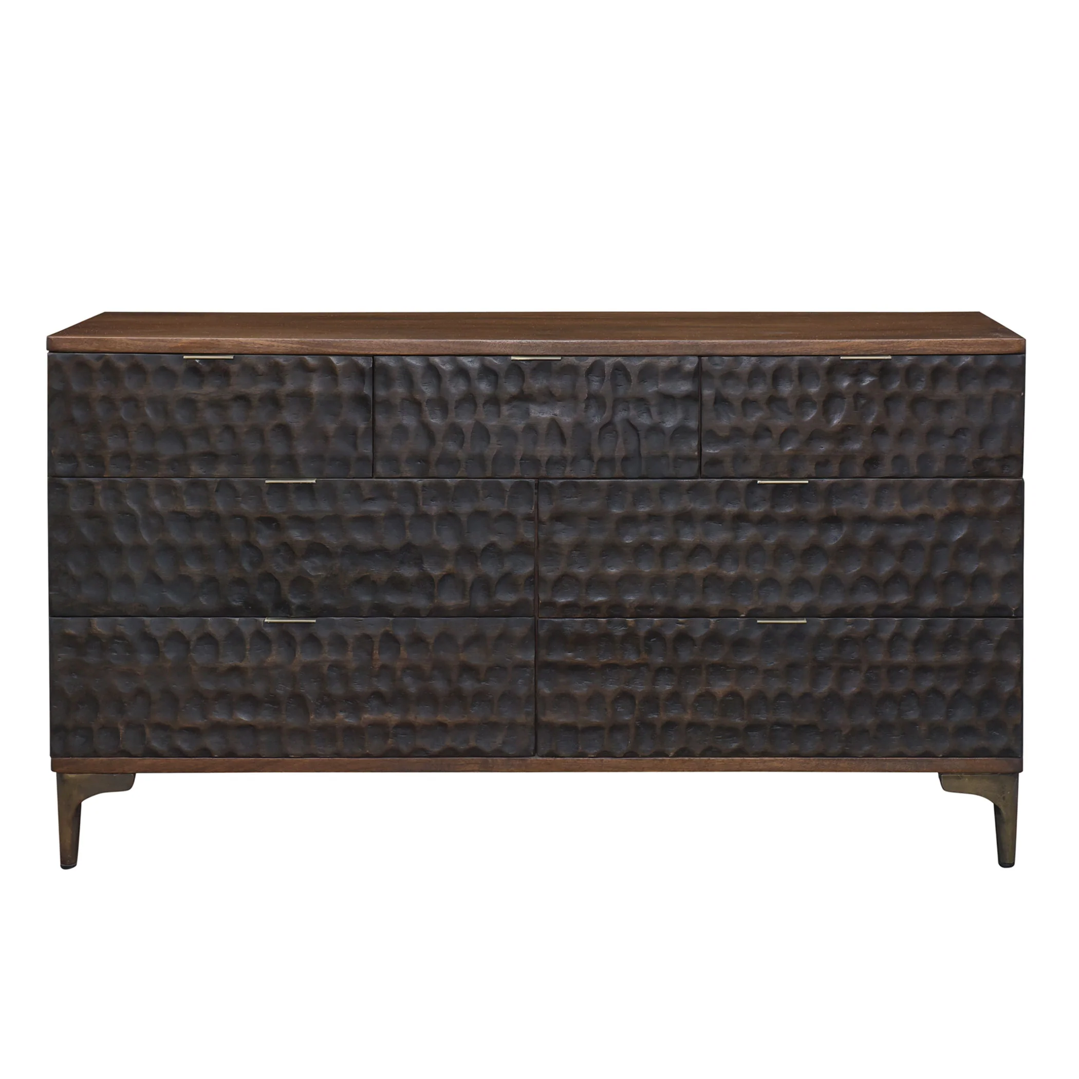 Santa Cruz 60" Dresser in Two Tone - Image 6