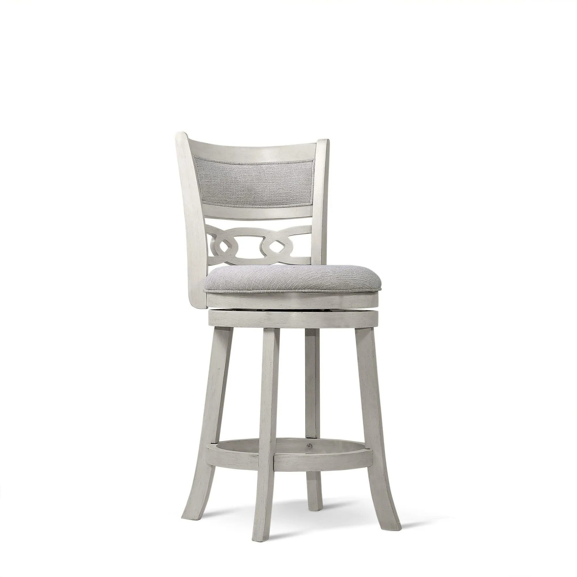 Savor White Swivel Counter Chair, Set of 2 - Image 7