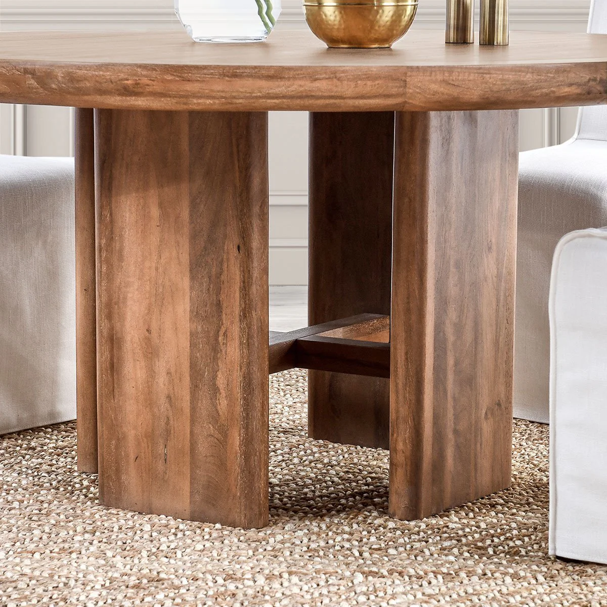 Selena Dining Table - Hickory Brown - Image 9