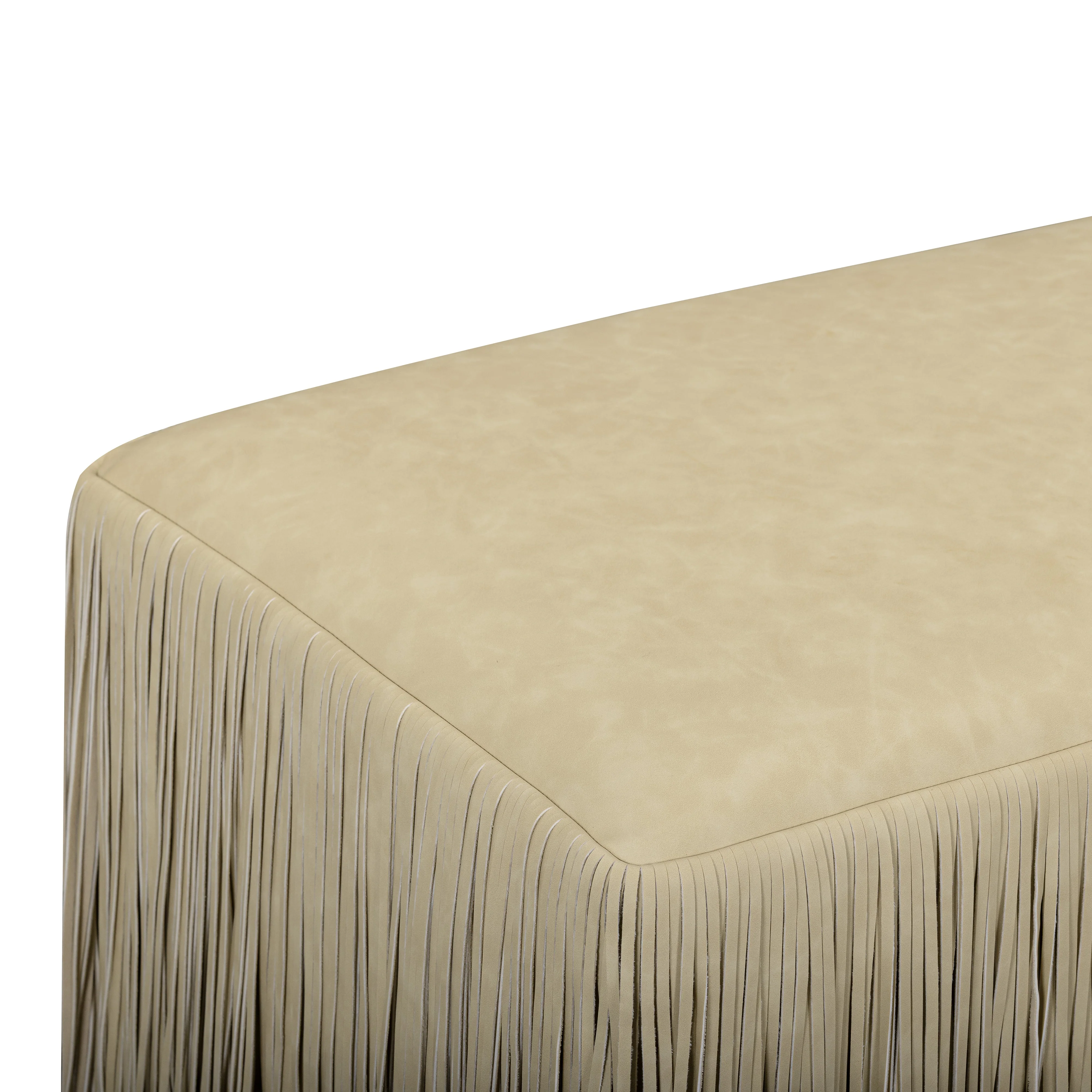 Shag Me 50" Performance Vegan Leather Bench - Image 3