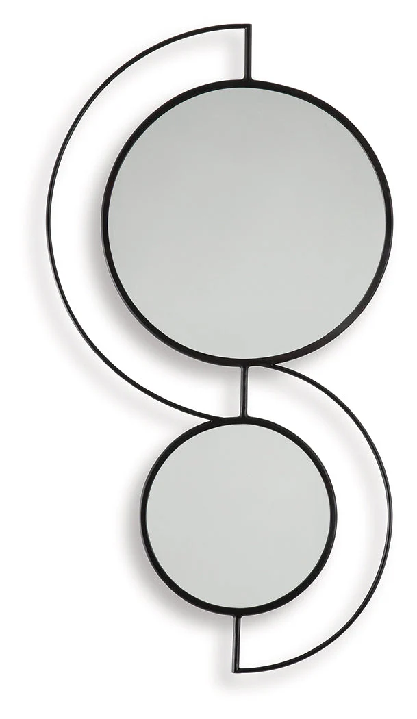 Shayham Black Accent Mirror - Image 5