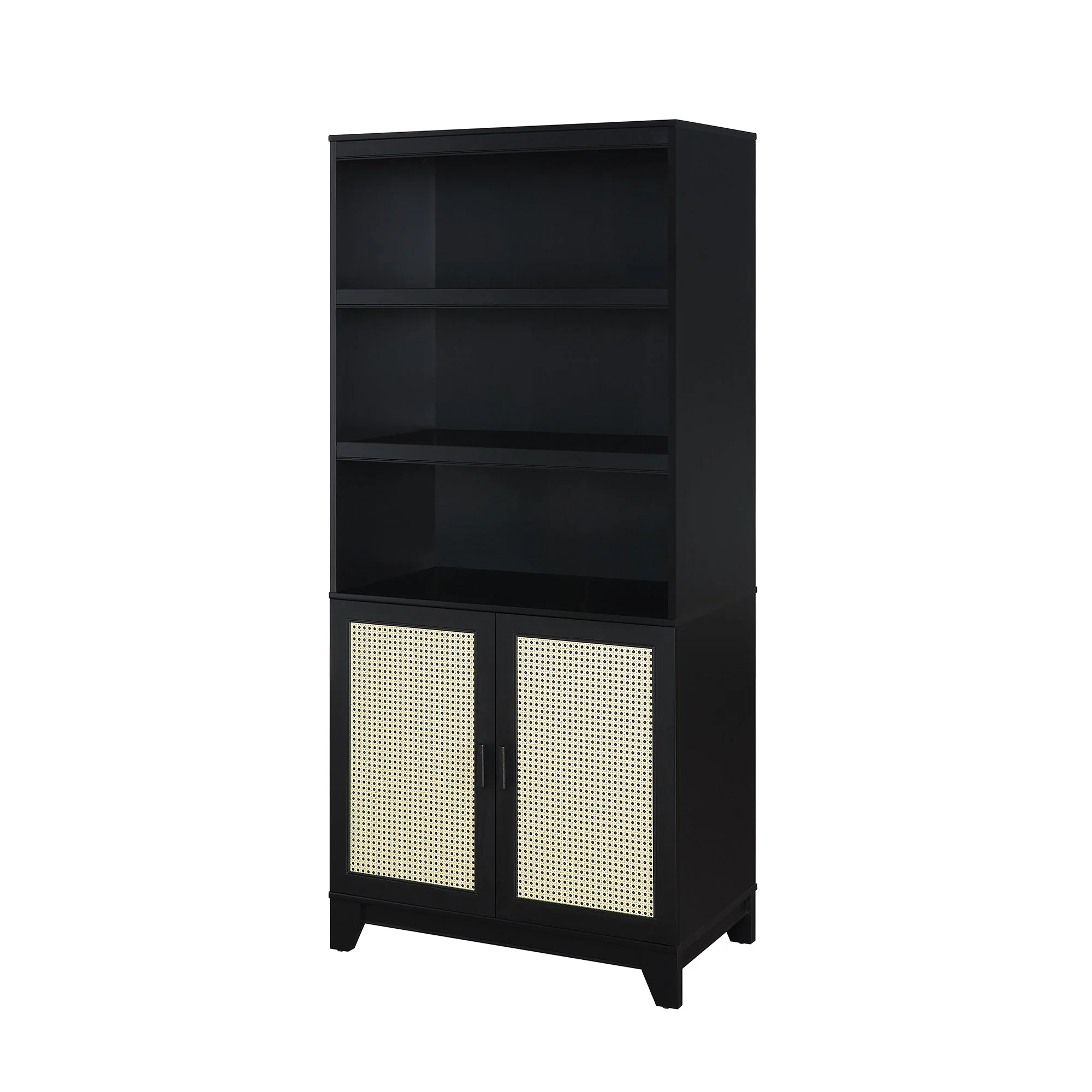 Sheridan Bookcase Cabinet in Black - Image 11