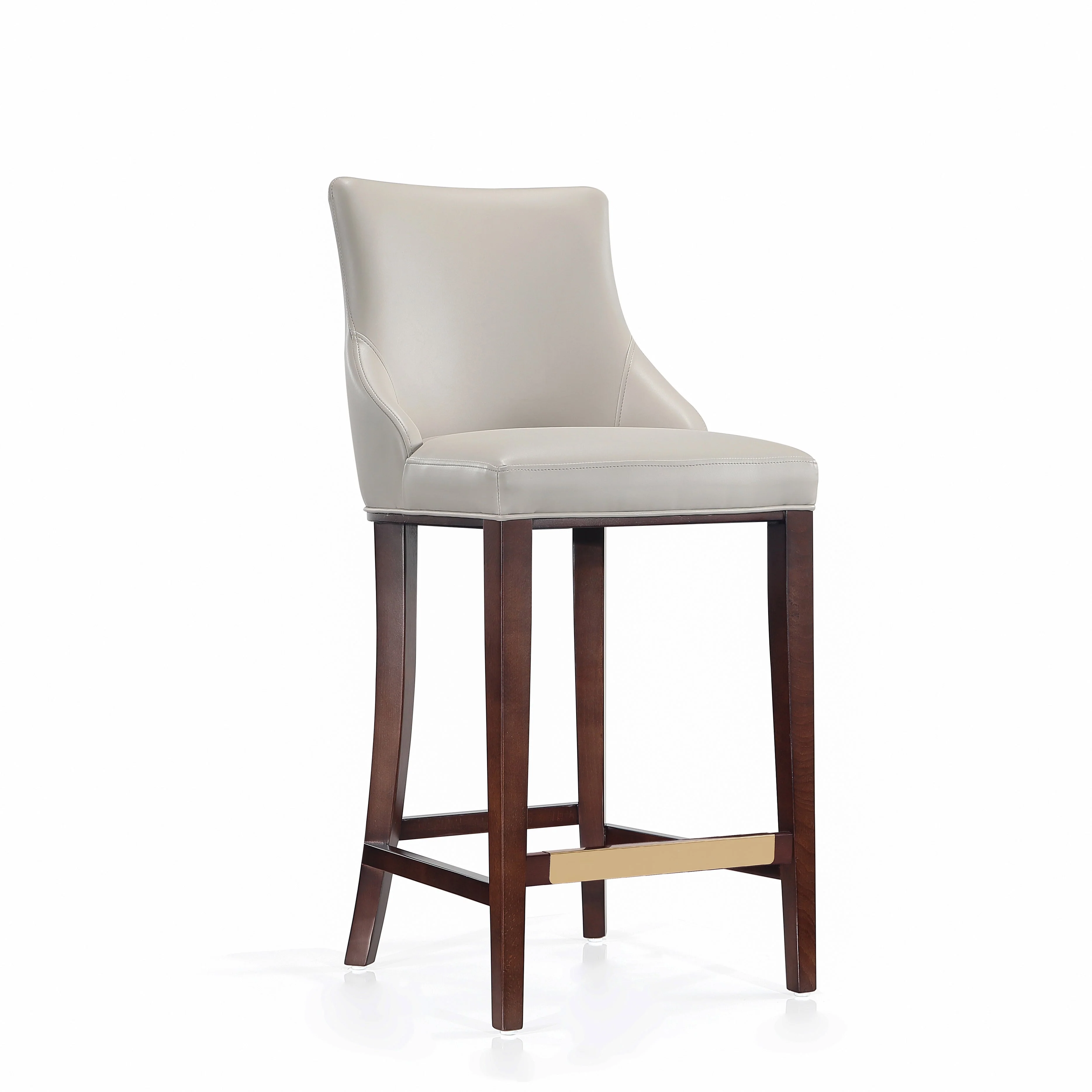 Shubert Barstool in Light Grey (set of 3) - Image 5