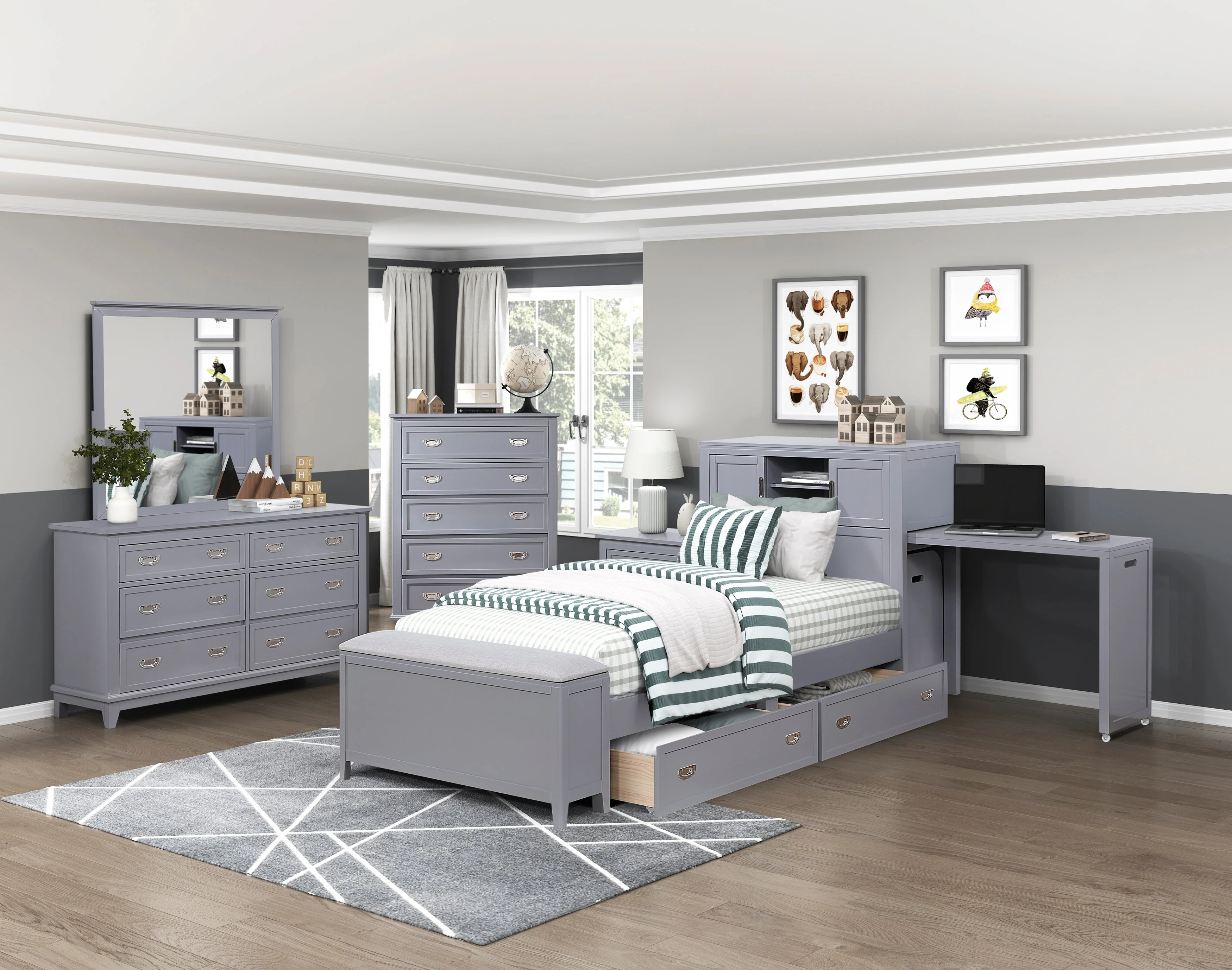 Sloane Gray Chest - Image 21