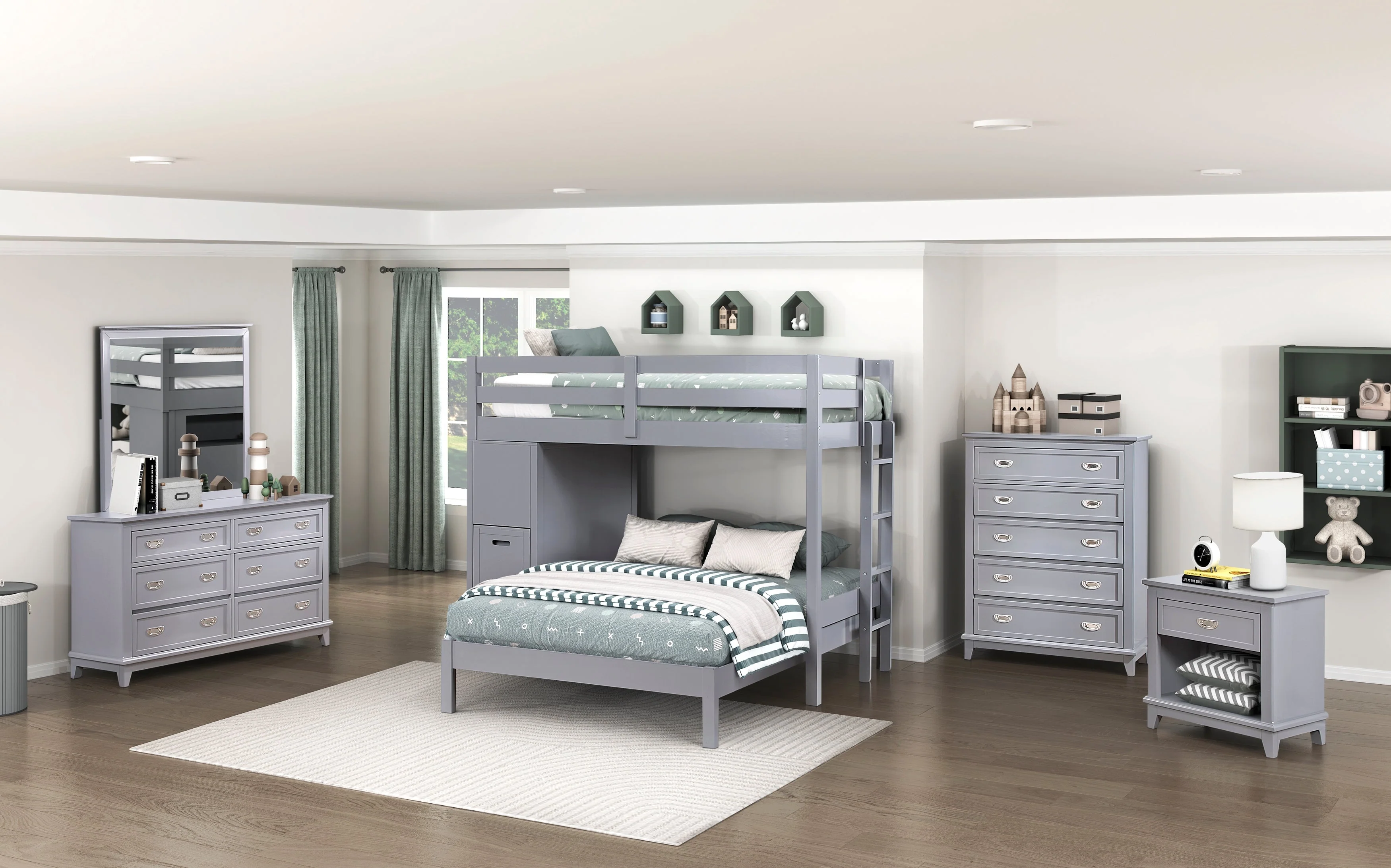 Sloane Gray Dresser - Image 7