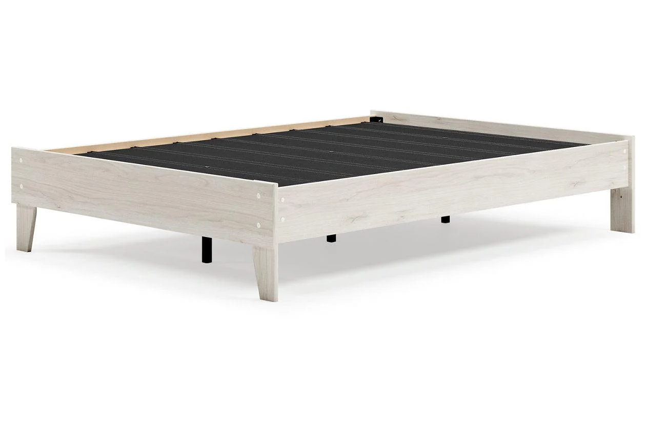 Socalle Light Natural Full Platform Bed - Image 3