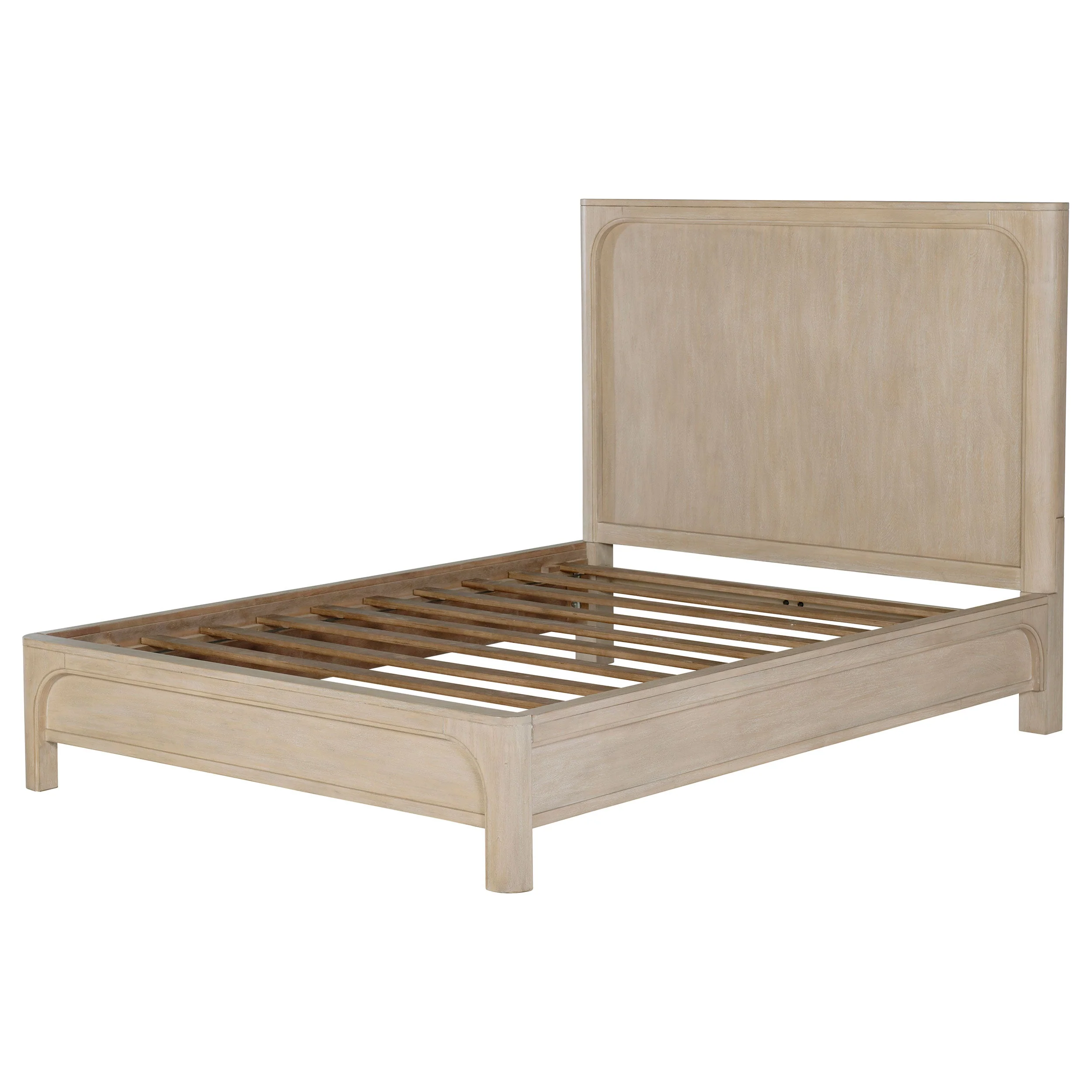 Solano Weathered Mango 55-inch Queen Panel Bed - Image 4