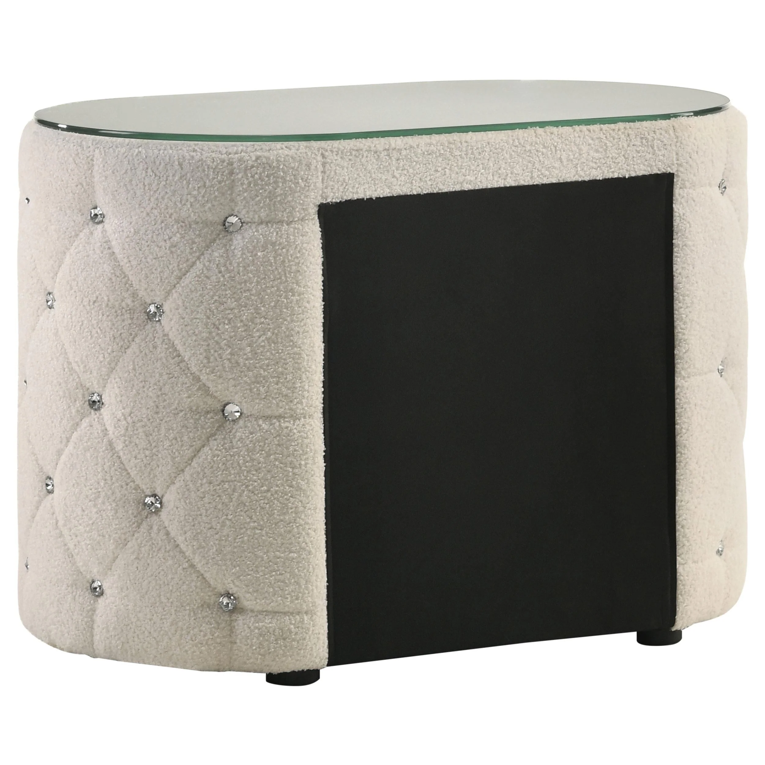 Sonya Ivory 5-Piece Upholstered Eastern King Bedroom Set - Image 7