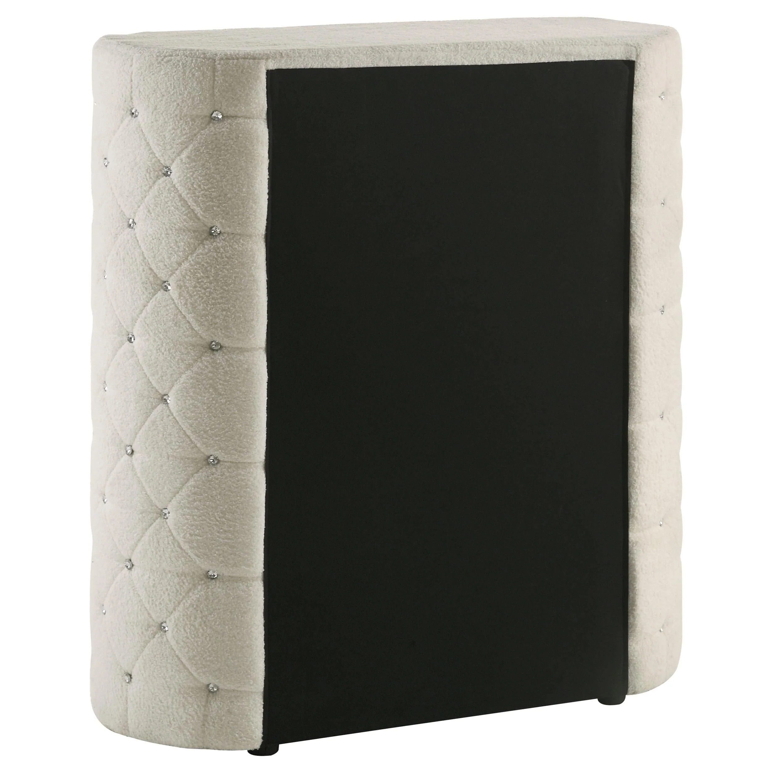 Sonya Ivory 5-Piece Upholstered Queen Bedroom Set - Image 13