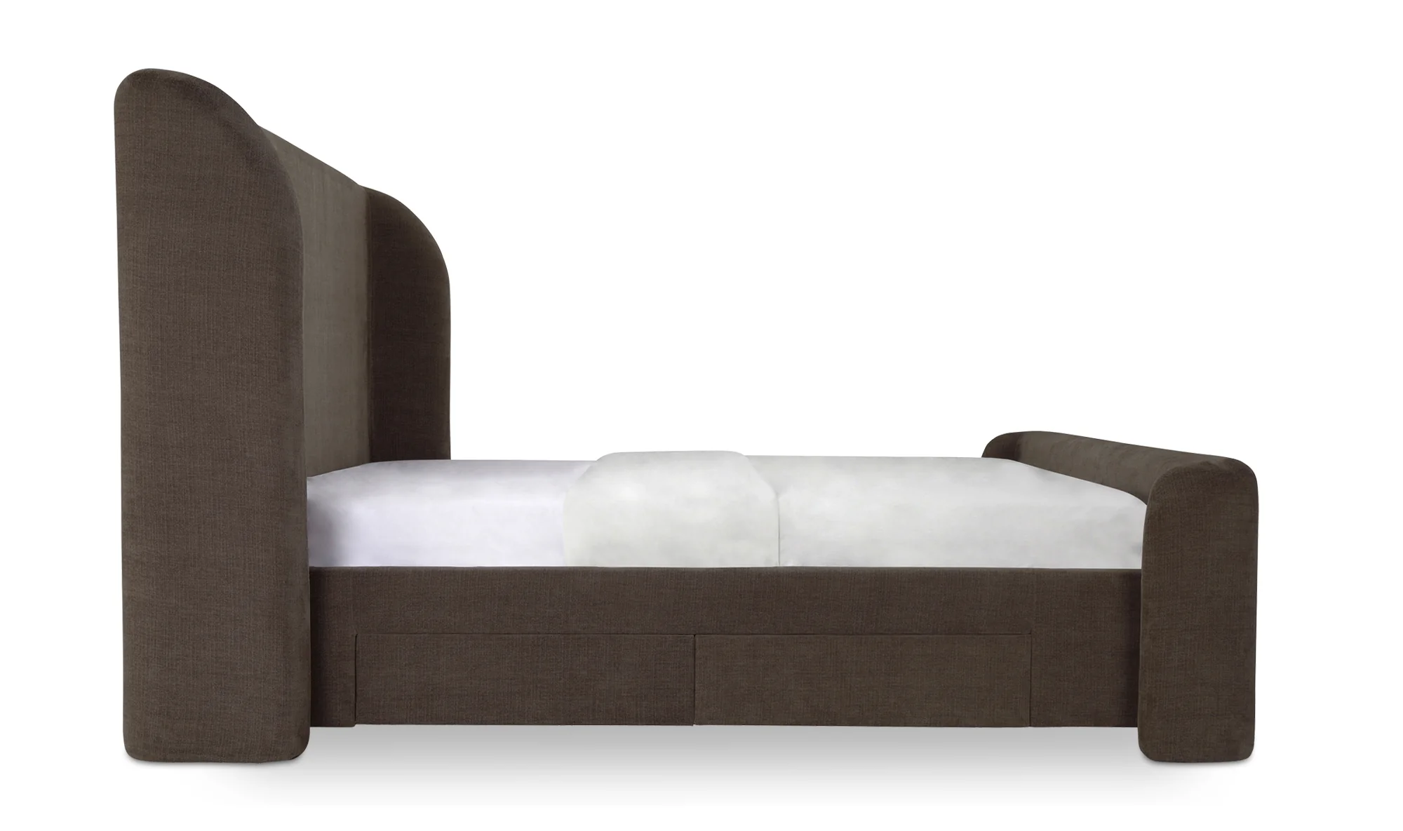 sophia queen bed - brown - Image 2