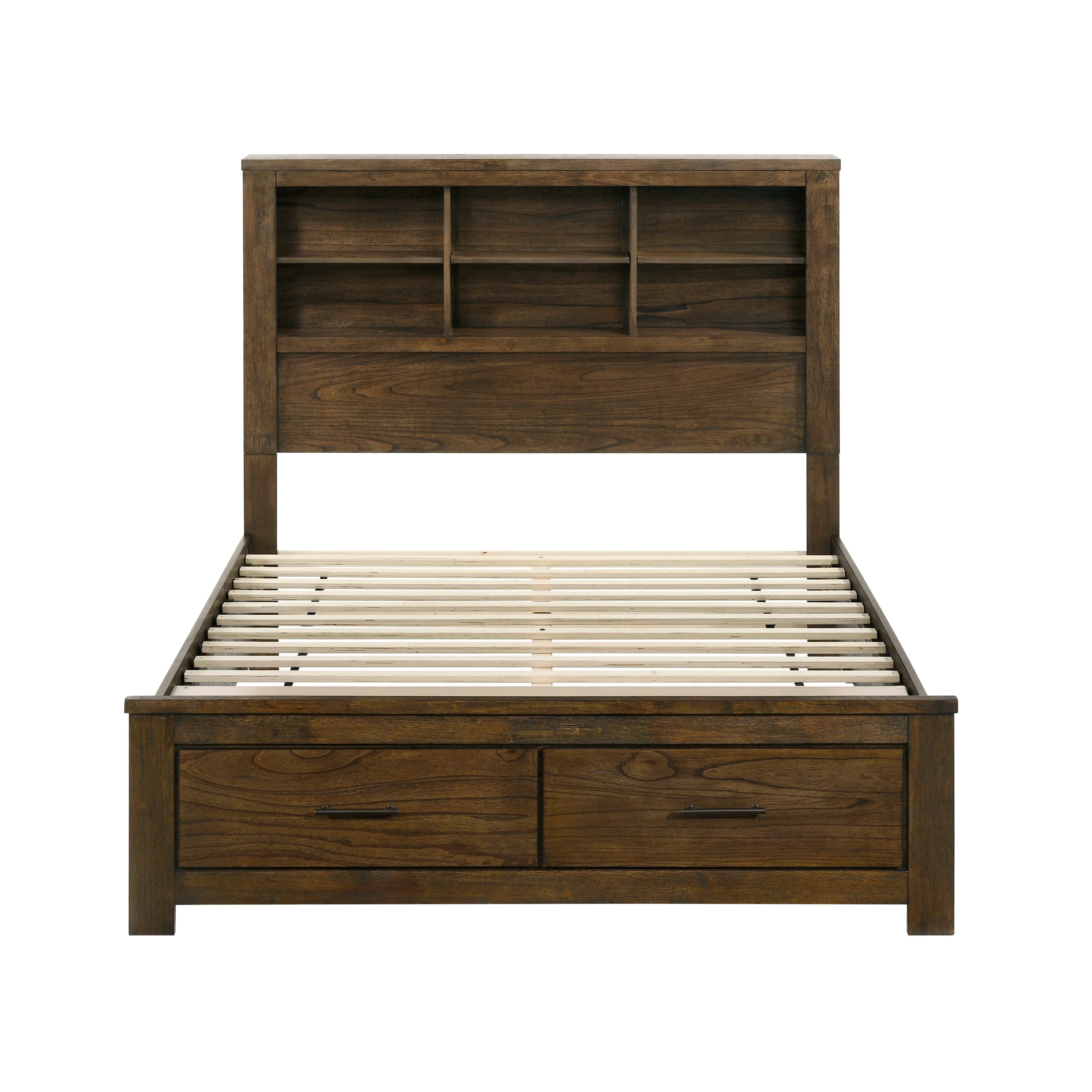 Sullivan Brown Youth Platform Wall Bedroom Set - Image 4