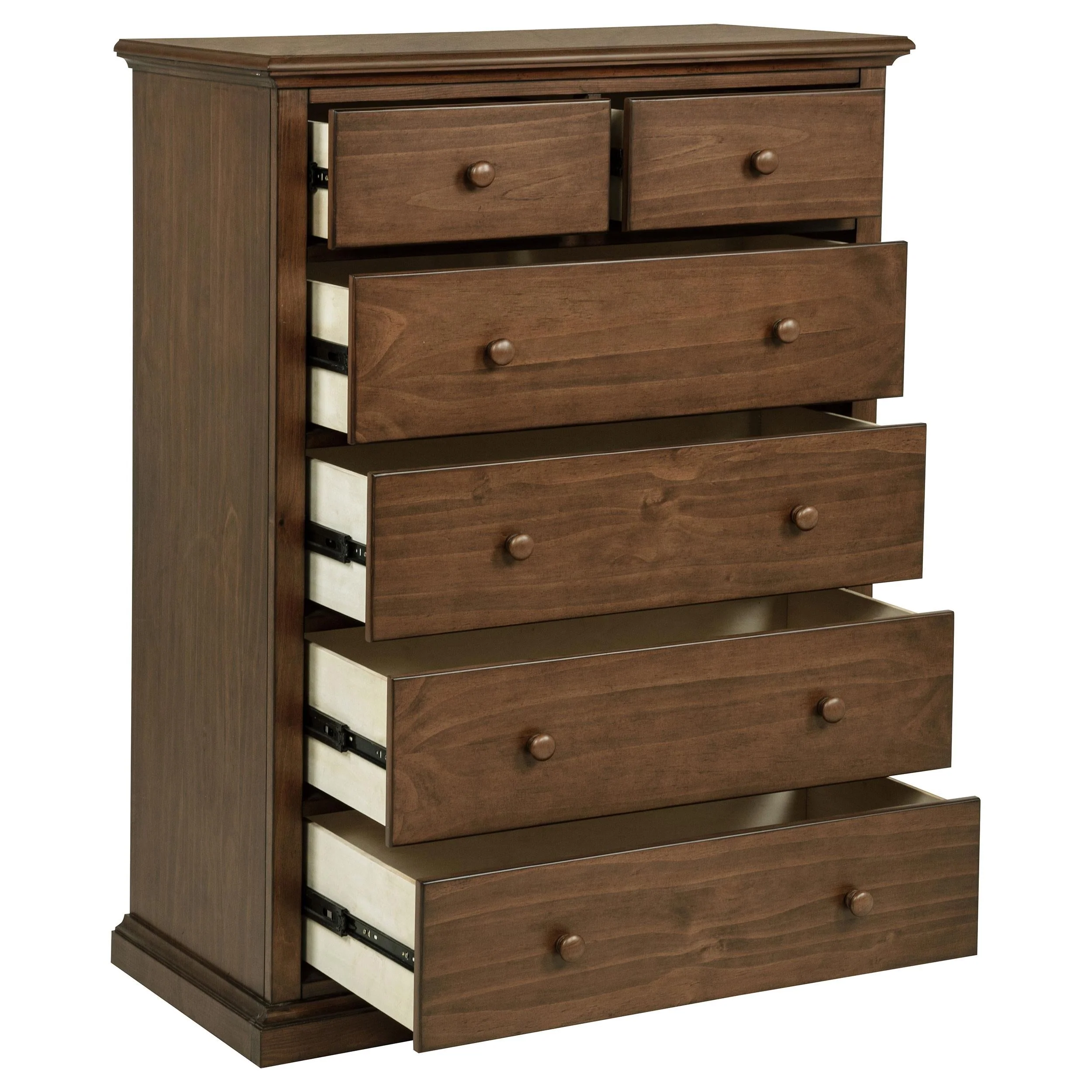 Sumerlin 6-drawer Bedroom Chest of Drawers Medium Brown - Image 9