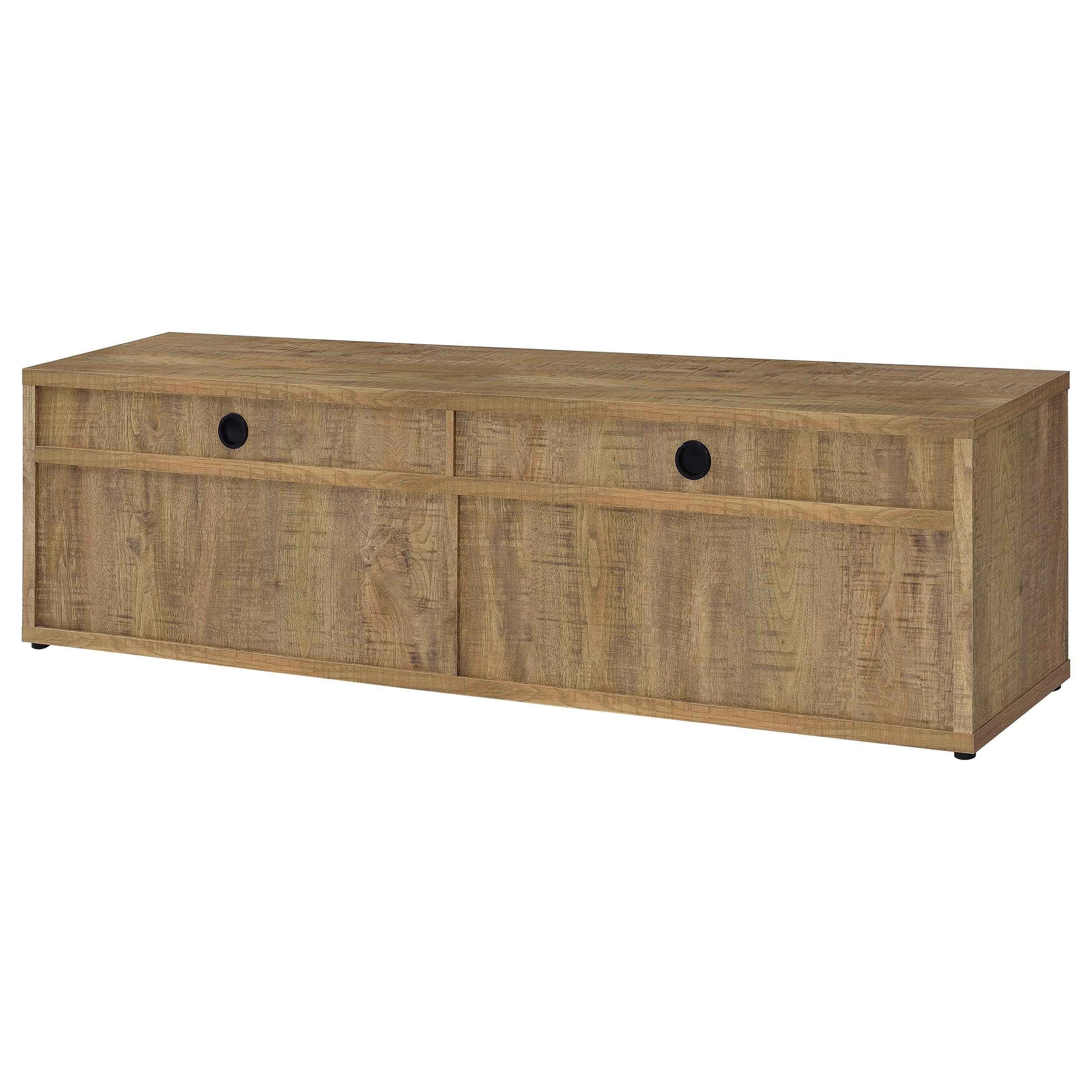 Tabby Mango 79-inch 4-door Engineered Wood TV Stand Media Console - Image 8
