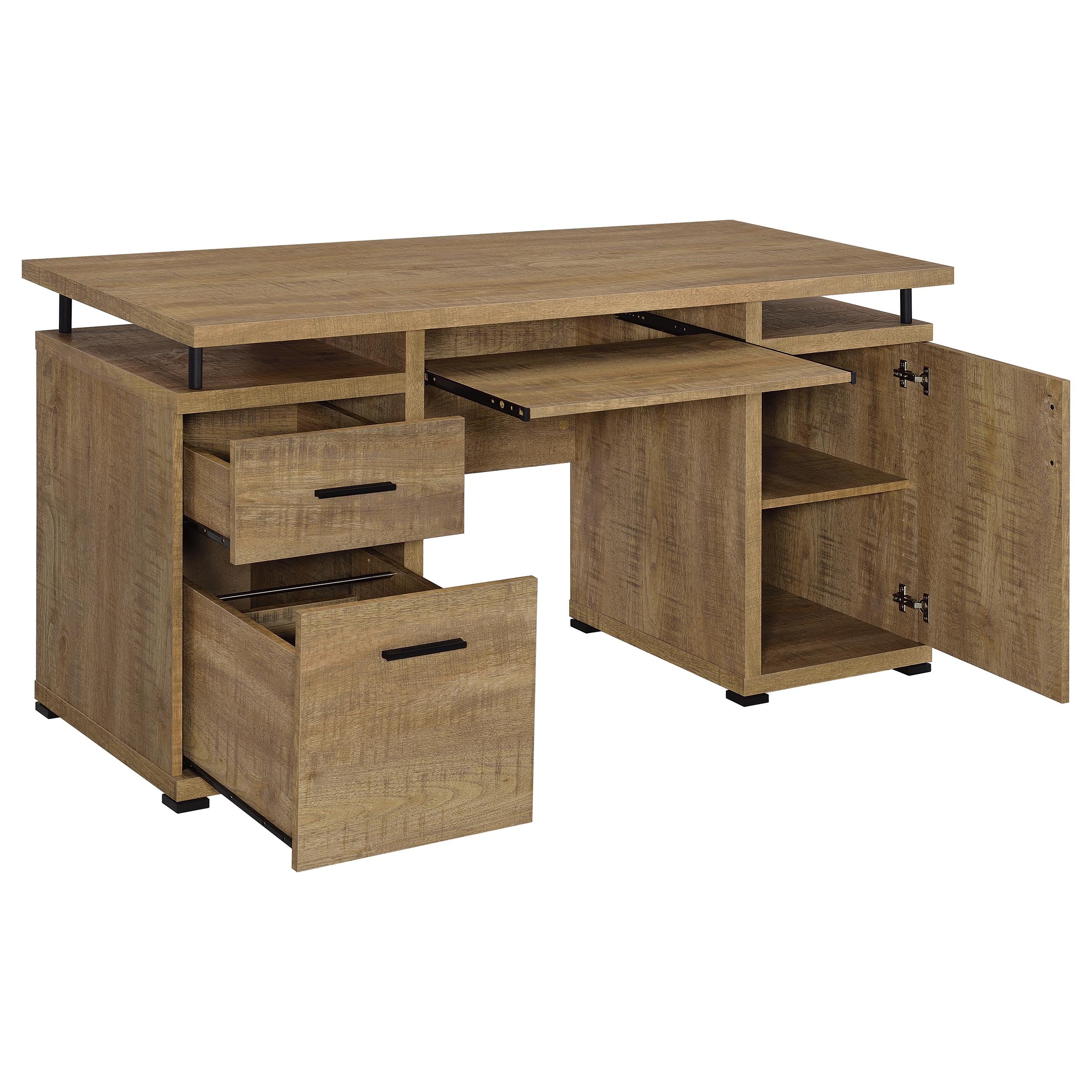 Tracy Mango 55-inch 2-drawer Office Computer Desk - Image 4