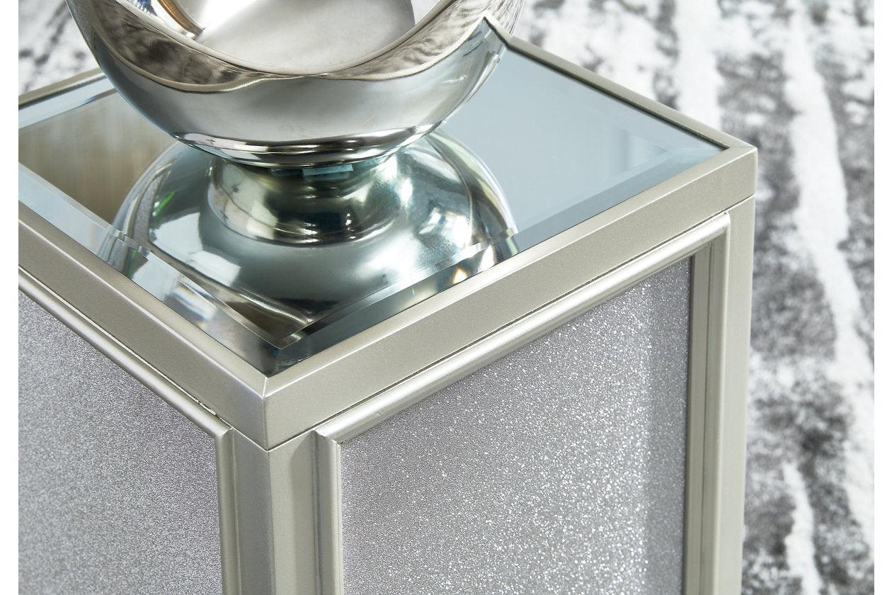 Traleena Silver Finish Nesting End Table - Image 5