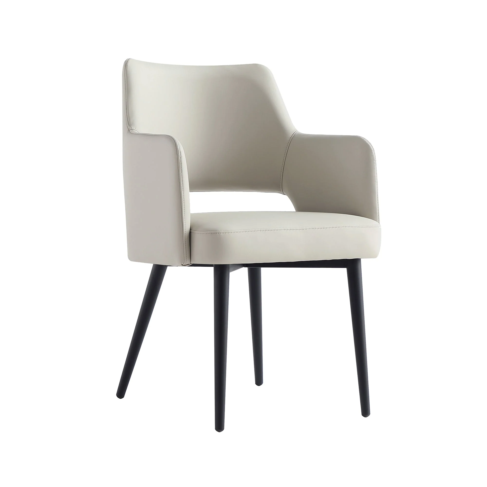 Tremont Dining Arm Chair in Stone (set of 2) - Image 6
