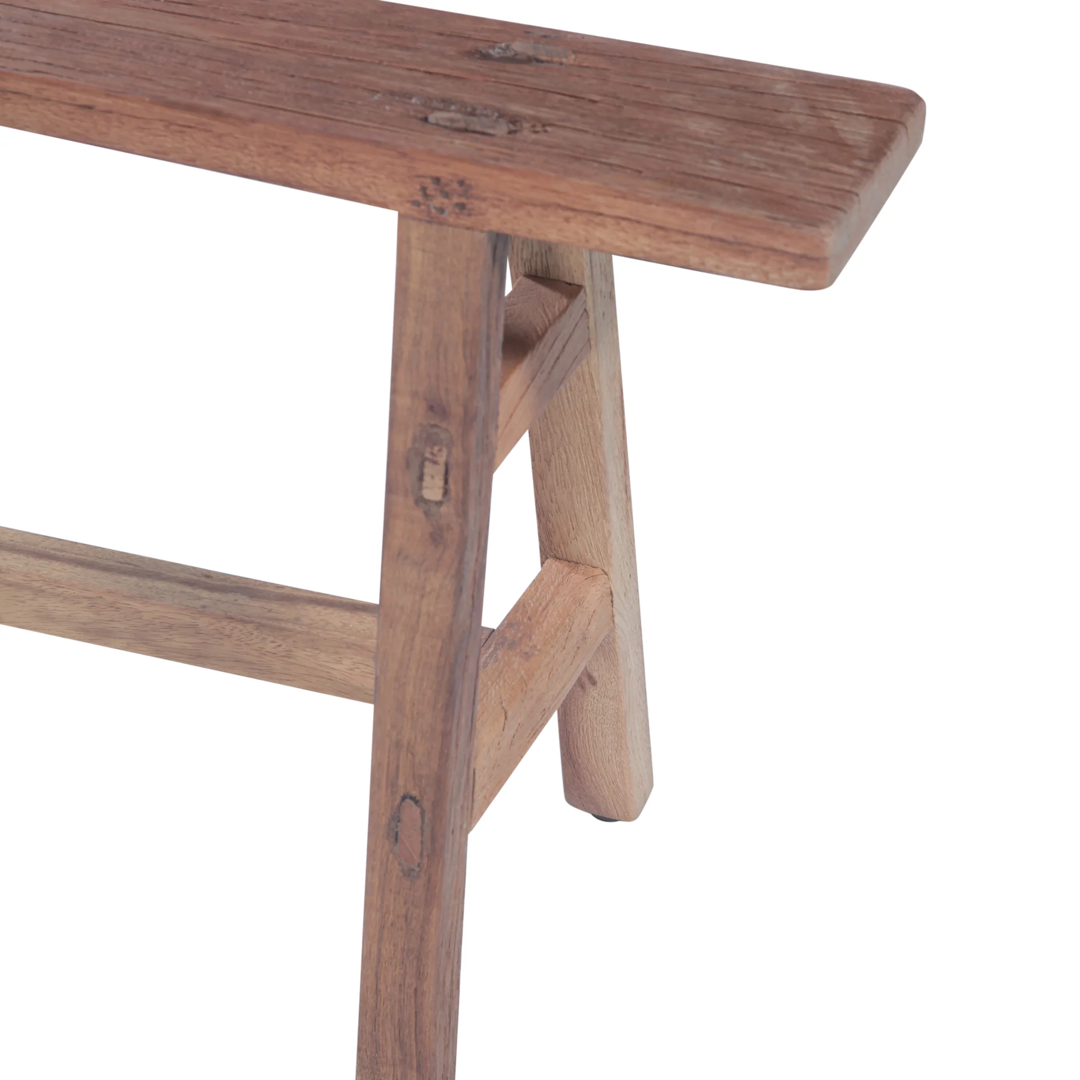 Tribal 42" Reclaimed Wood Bench - Image 2