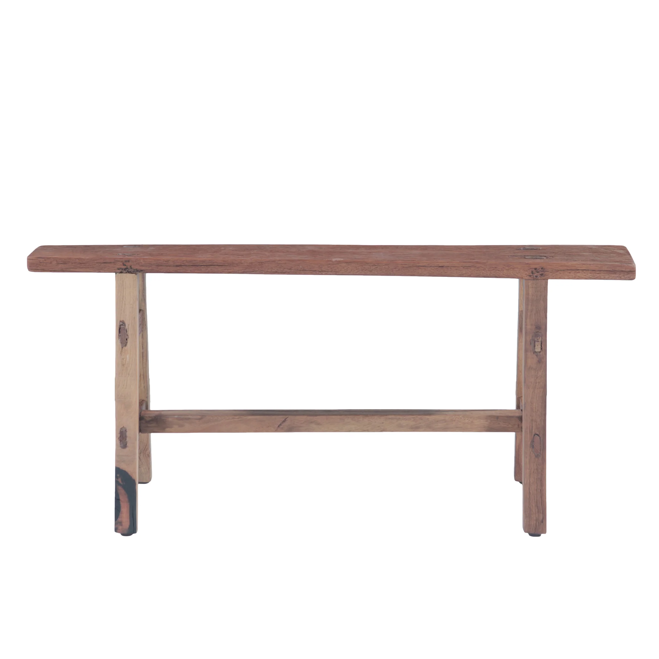 Tribal 42" Reclaimed Wood Bench - Image 4