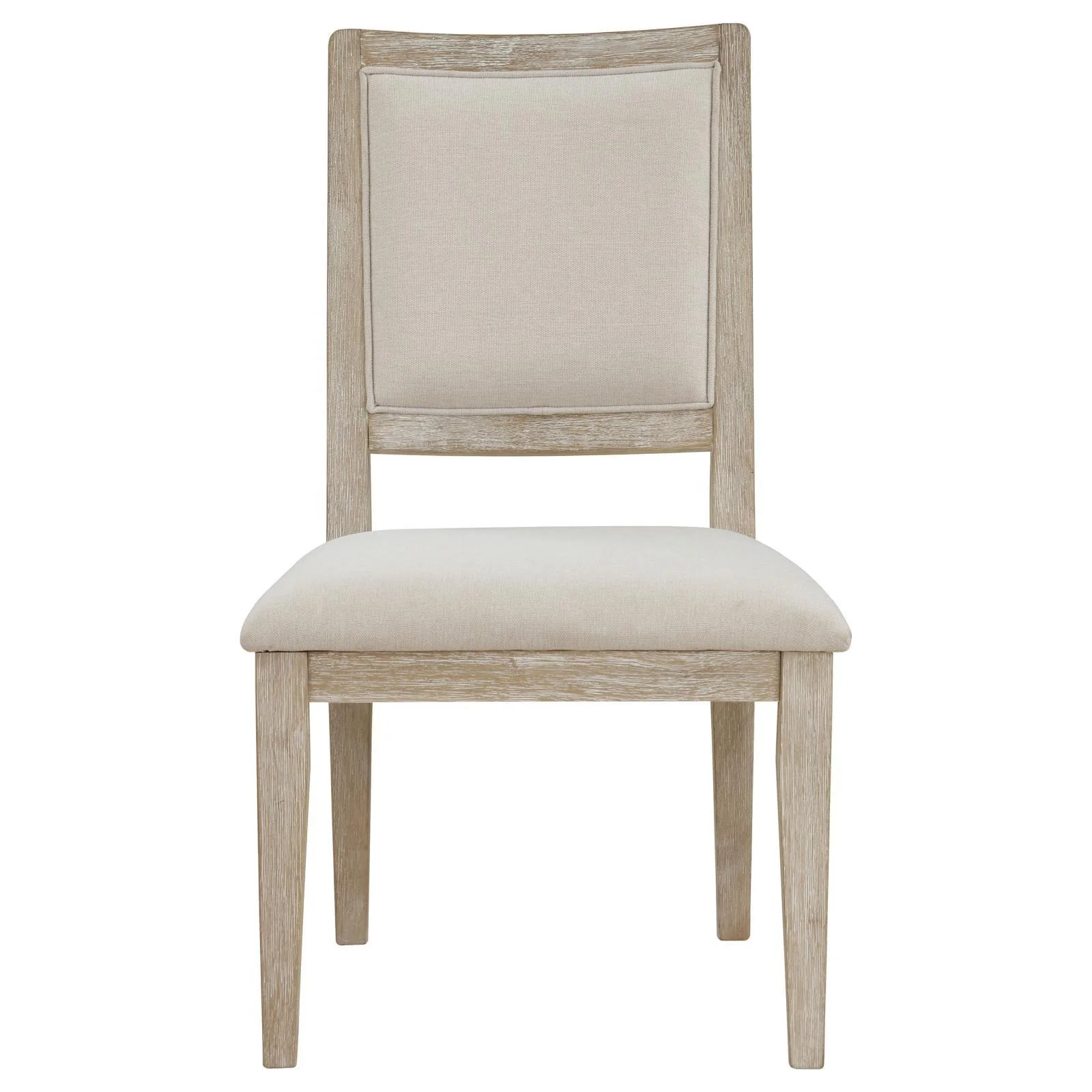 Trofello White Washed 5-Piece Round Dining Set - Image 7