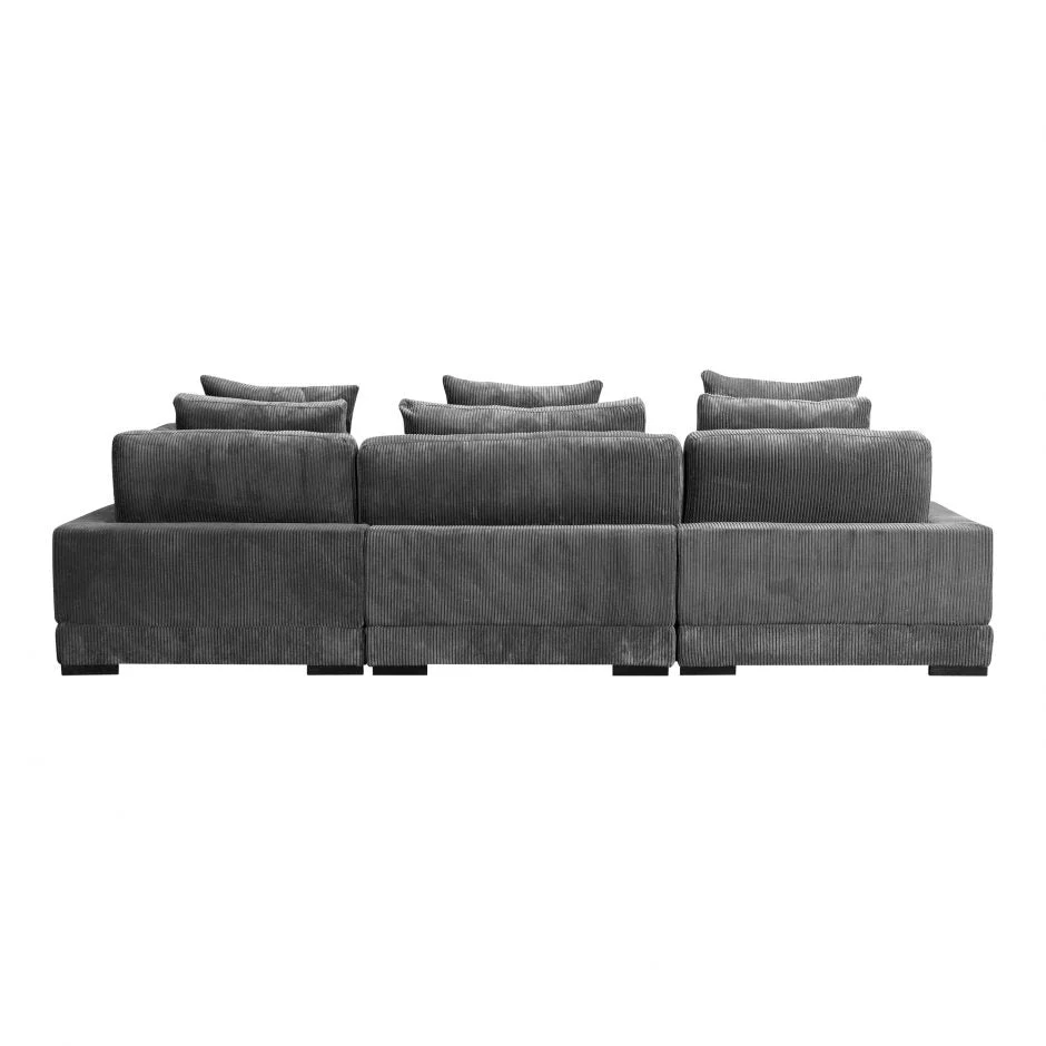 Tumble Lounge Modular Sectional-Charcoal - Image 4