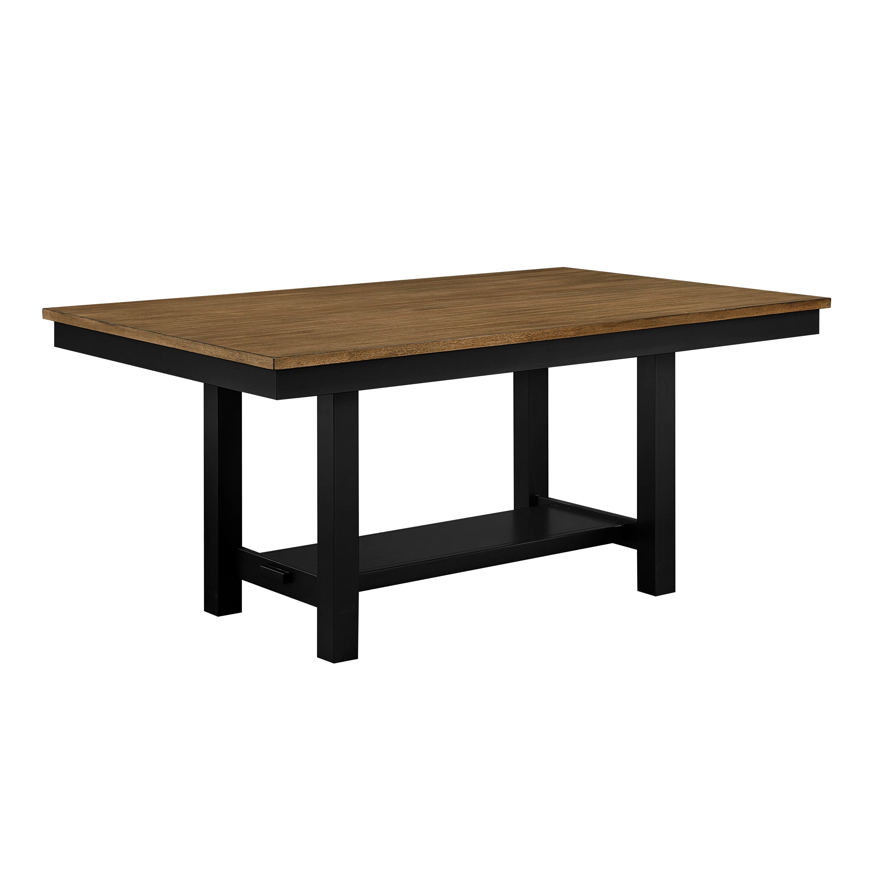 Tyler Brown/Black Dining Table