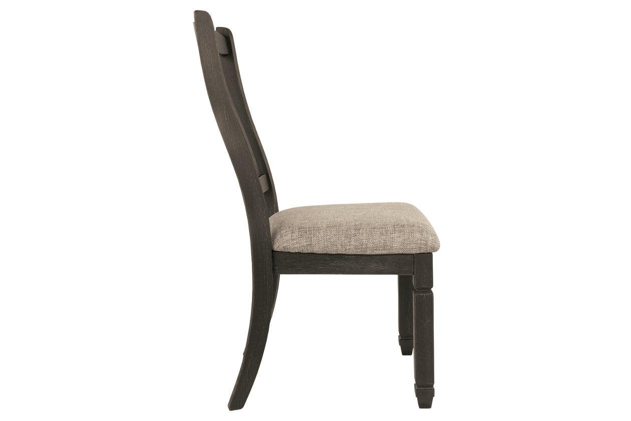 Tyler Creek Black/Grayish Brown Dining Chair, Set of 2 - Image 7
