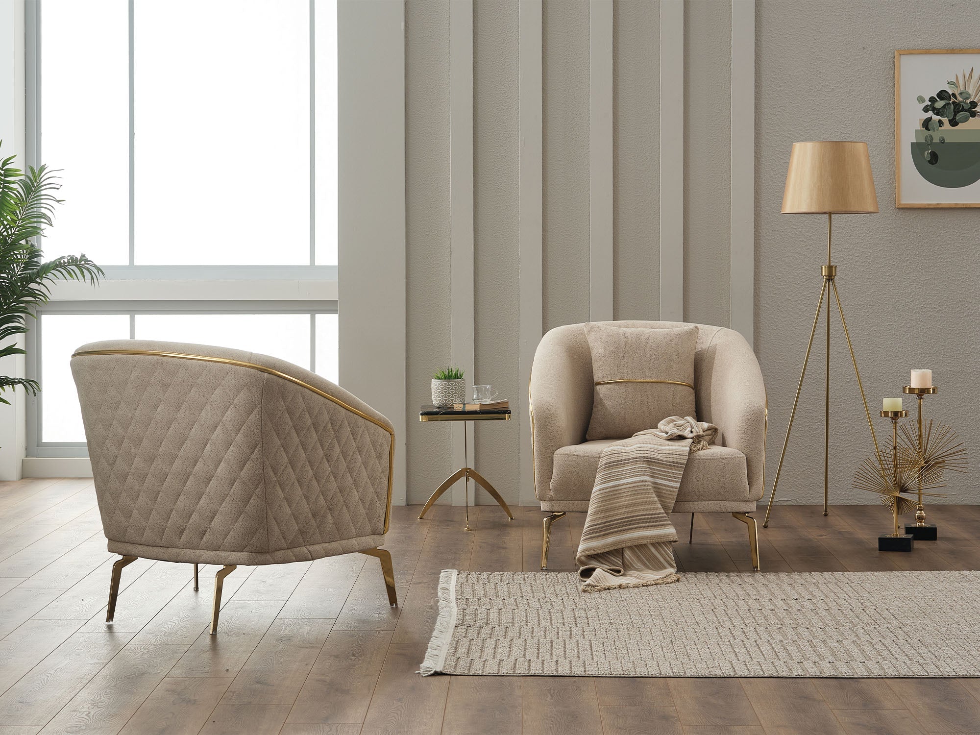 Victoria Chair Cream - Image 6