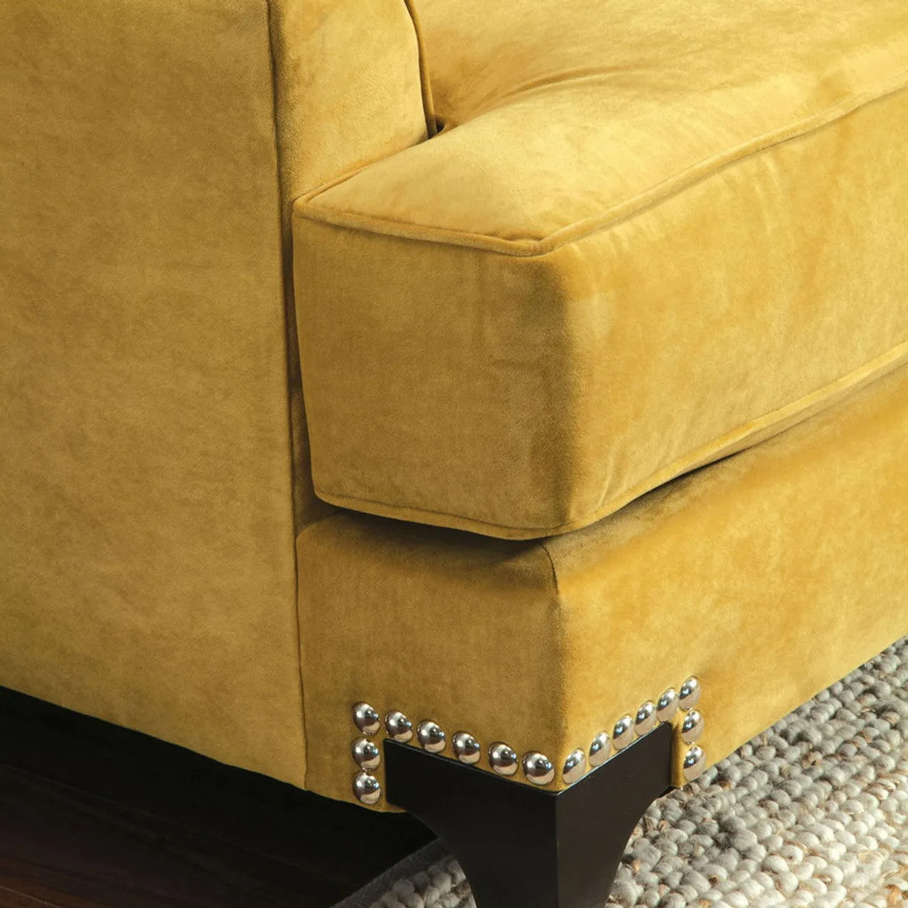 Viscontti Gold/Gray Chair - Image 3