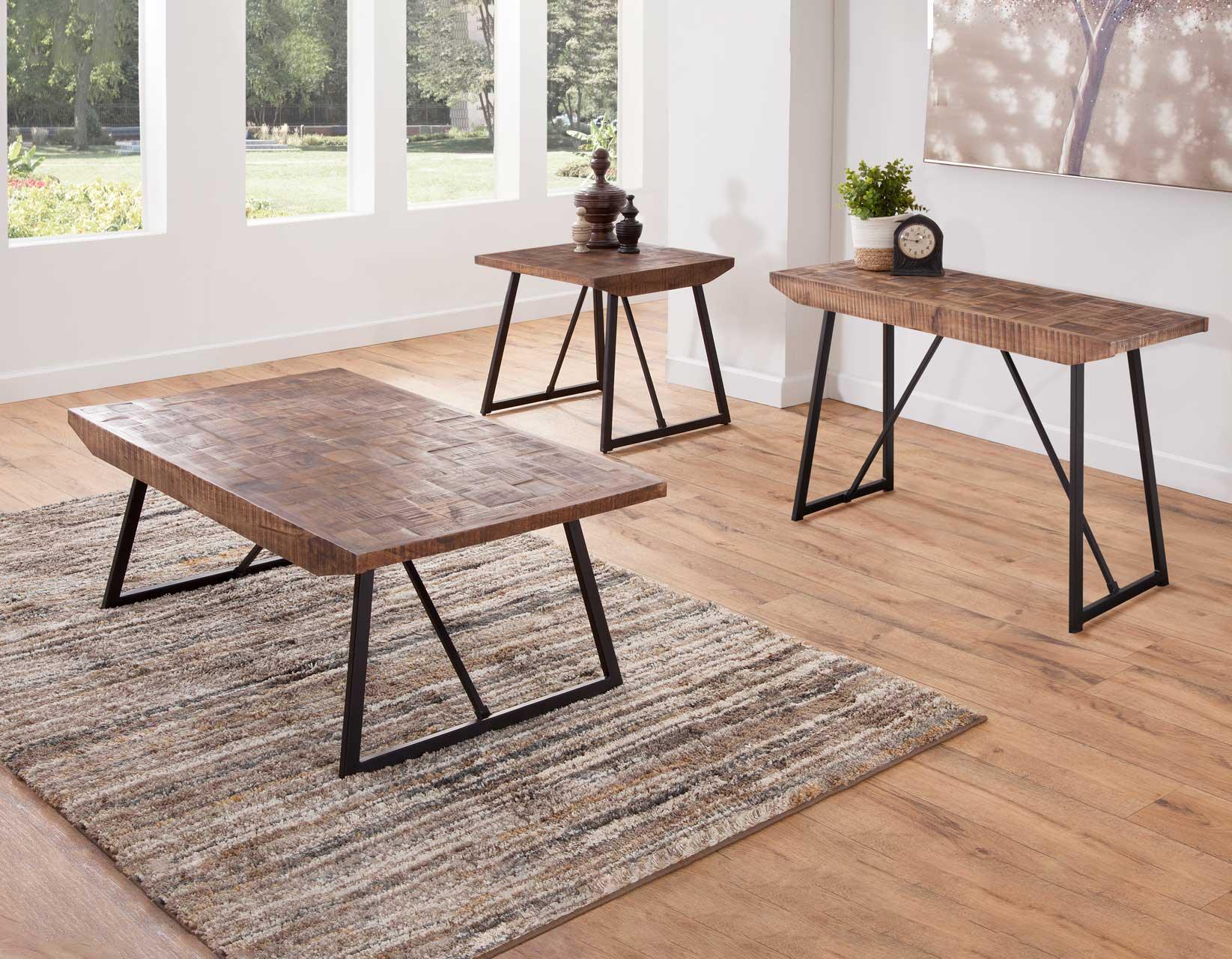 Walden Parquet Sofa Table - Image 2