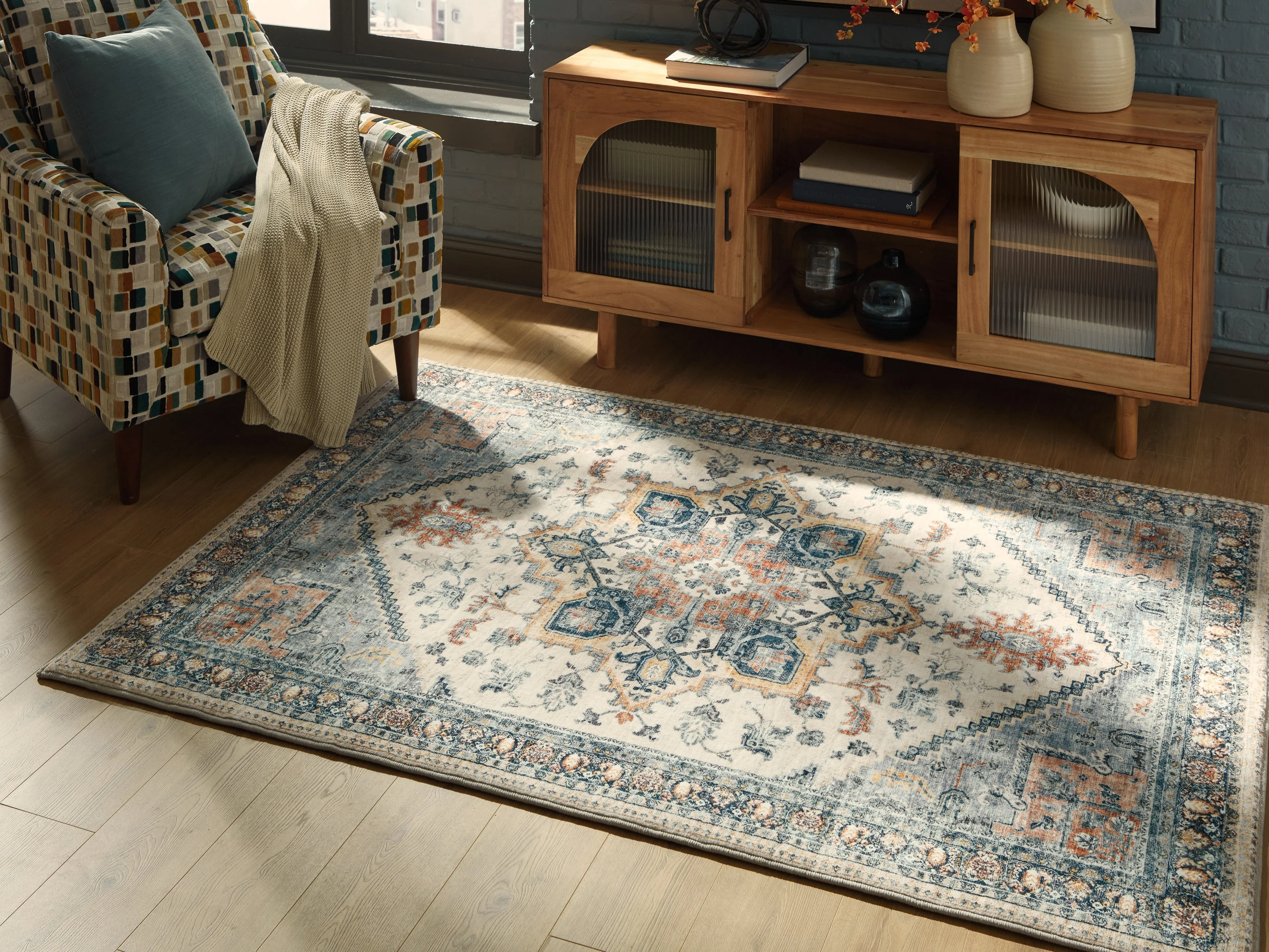 Wallney Multi Medium Rug