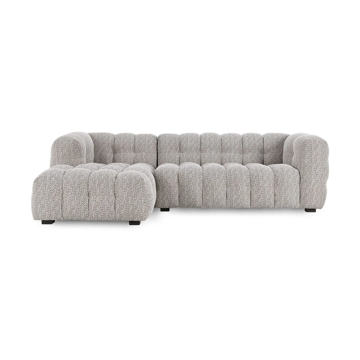 Walter 2 Piece Sectional - Heathered Gray