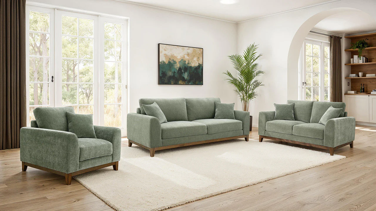 Watton Olive Green Chair - Image 2