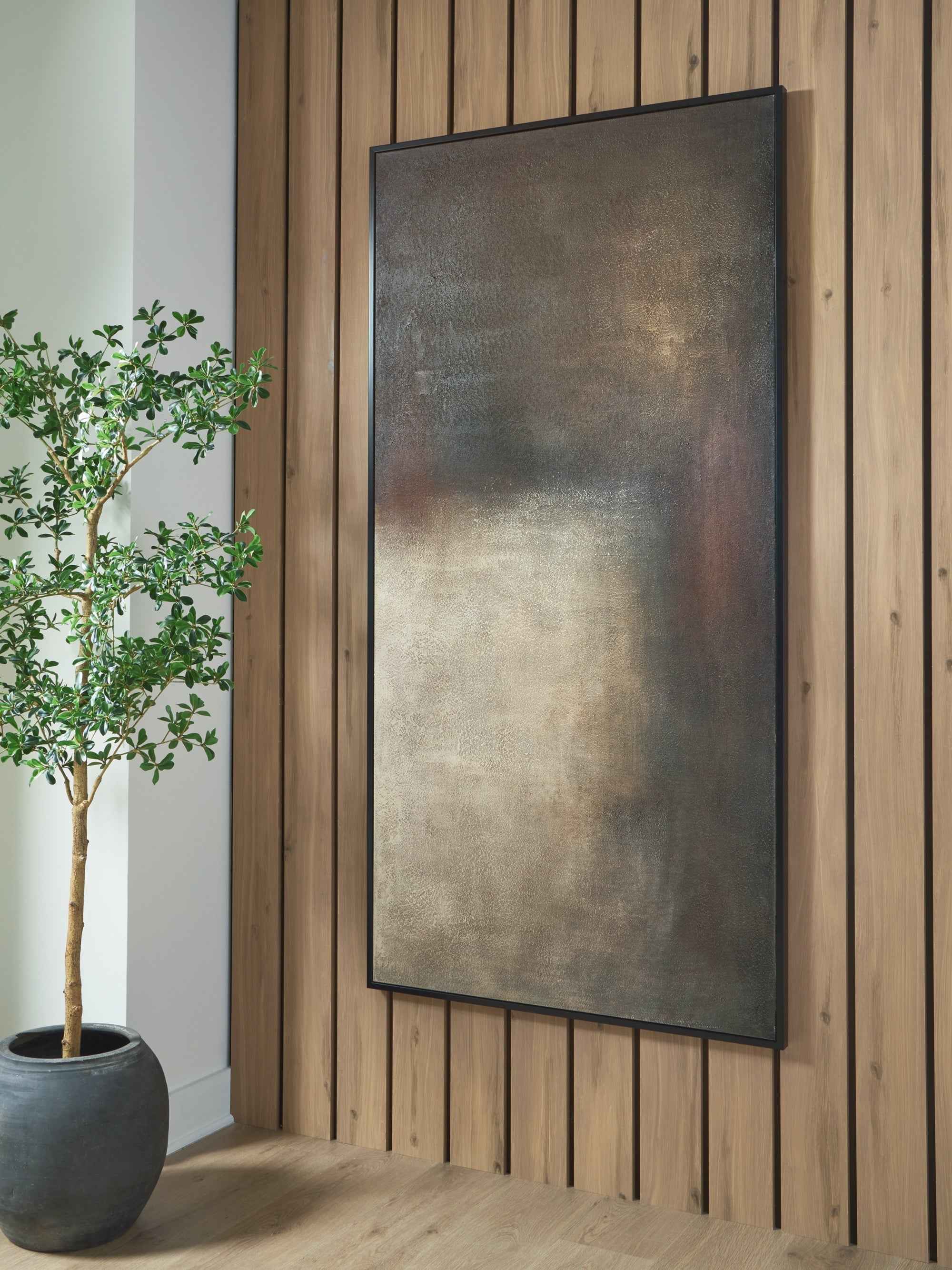 Wernmen Brown & Rust & Cream Wall Art