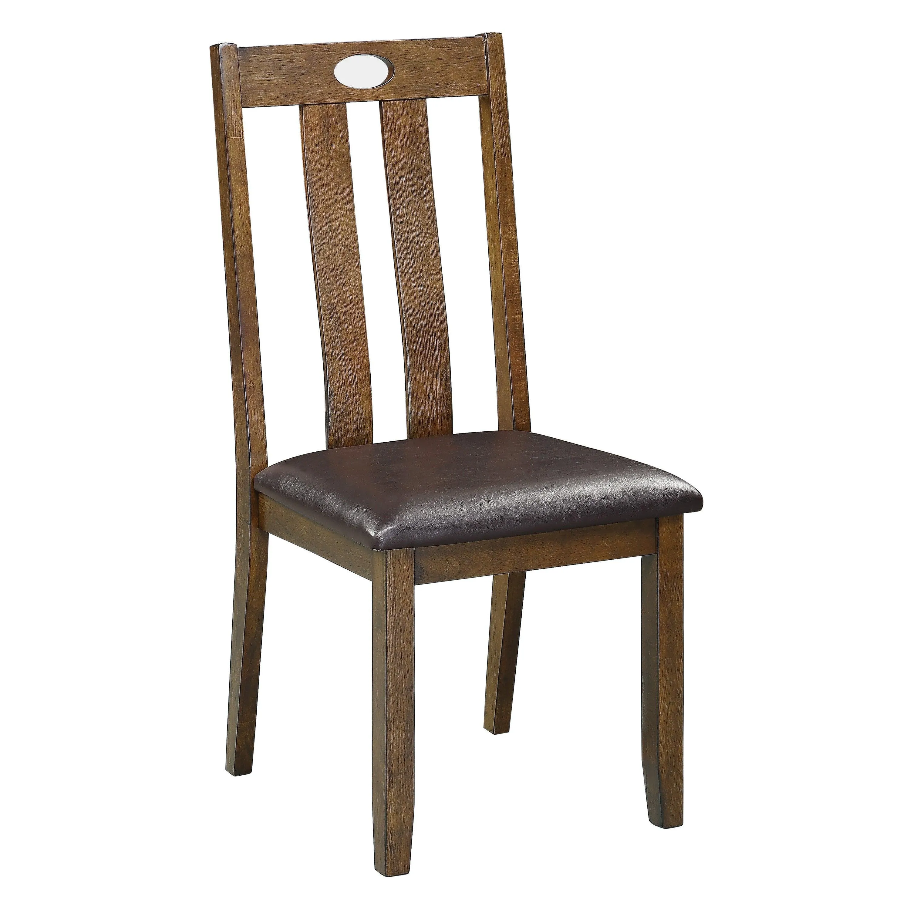 Weston Medium Brown 5-Piece Dining Set - Image 6