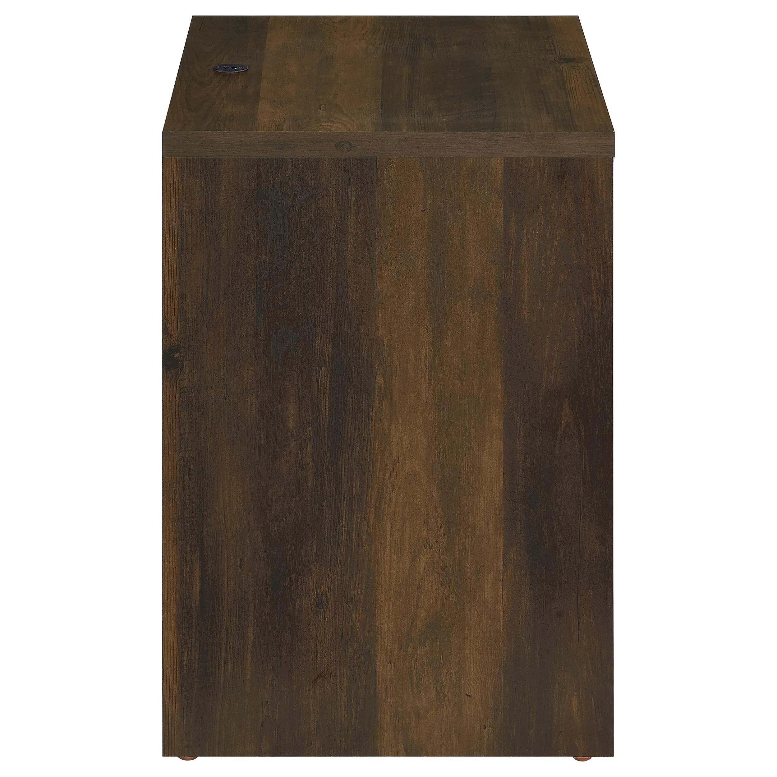 Westpark Dark Pine Nightstand with LED Lights and USB Ports - Image 10