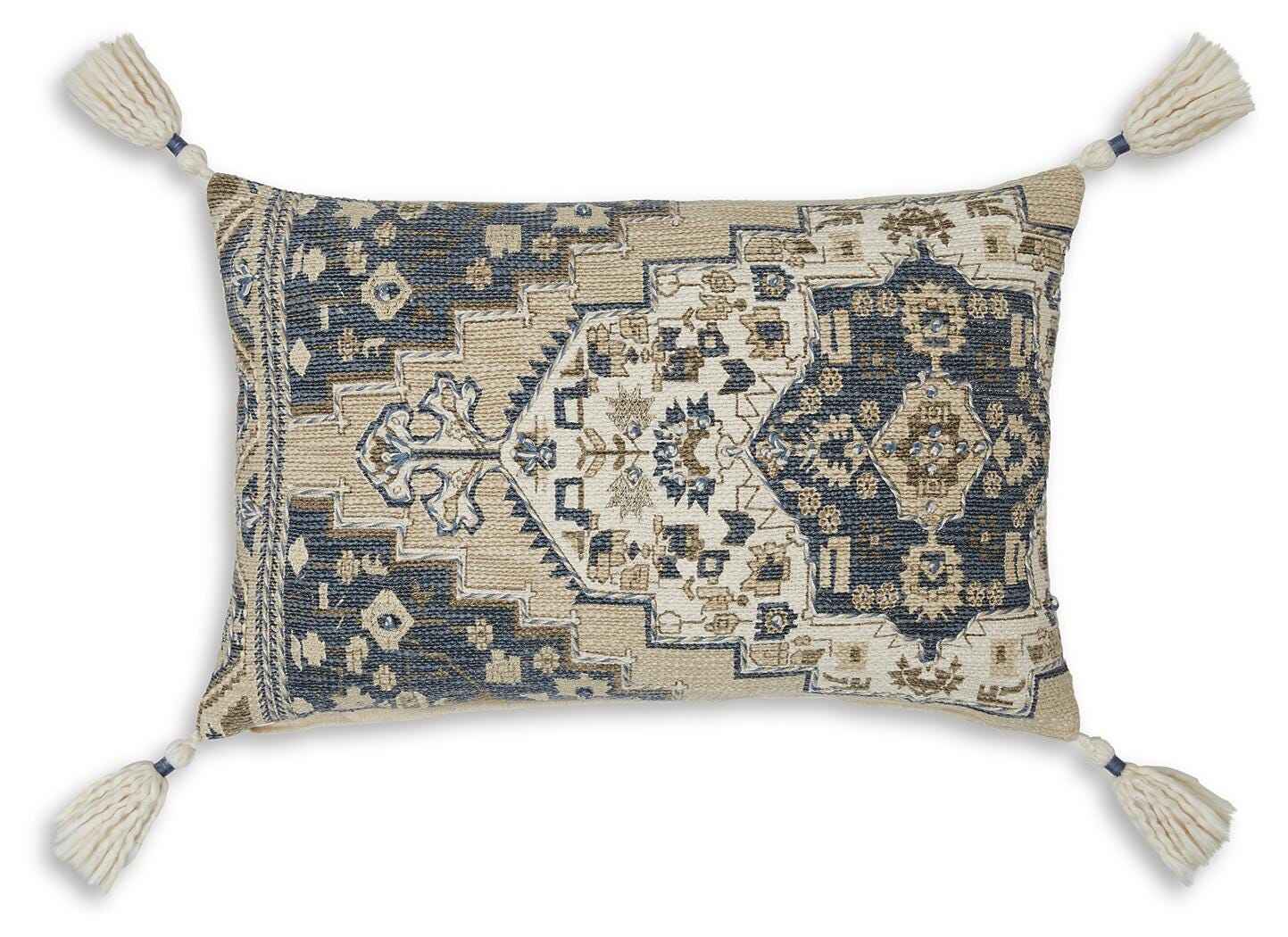 Winbury Blue/Tan/White Pillow - Image 2