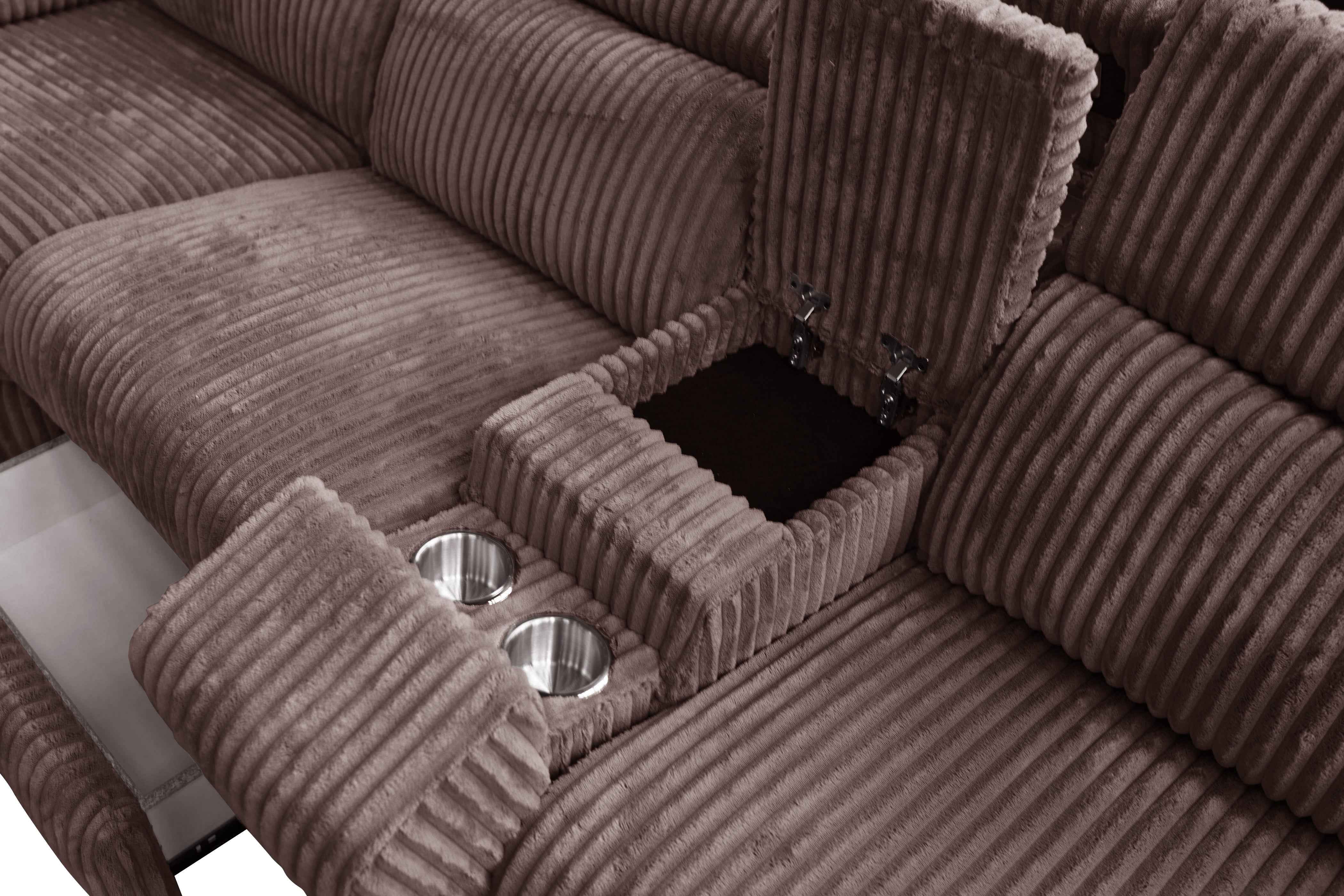 Yash Brown 6-Piece Power Reclining Sectional - Image 2