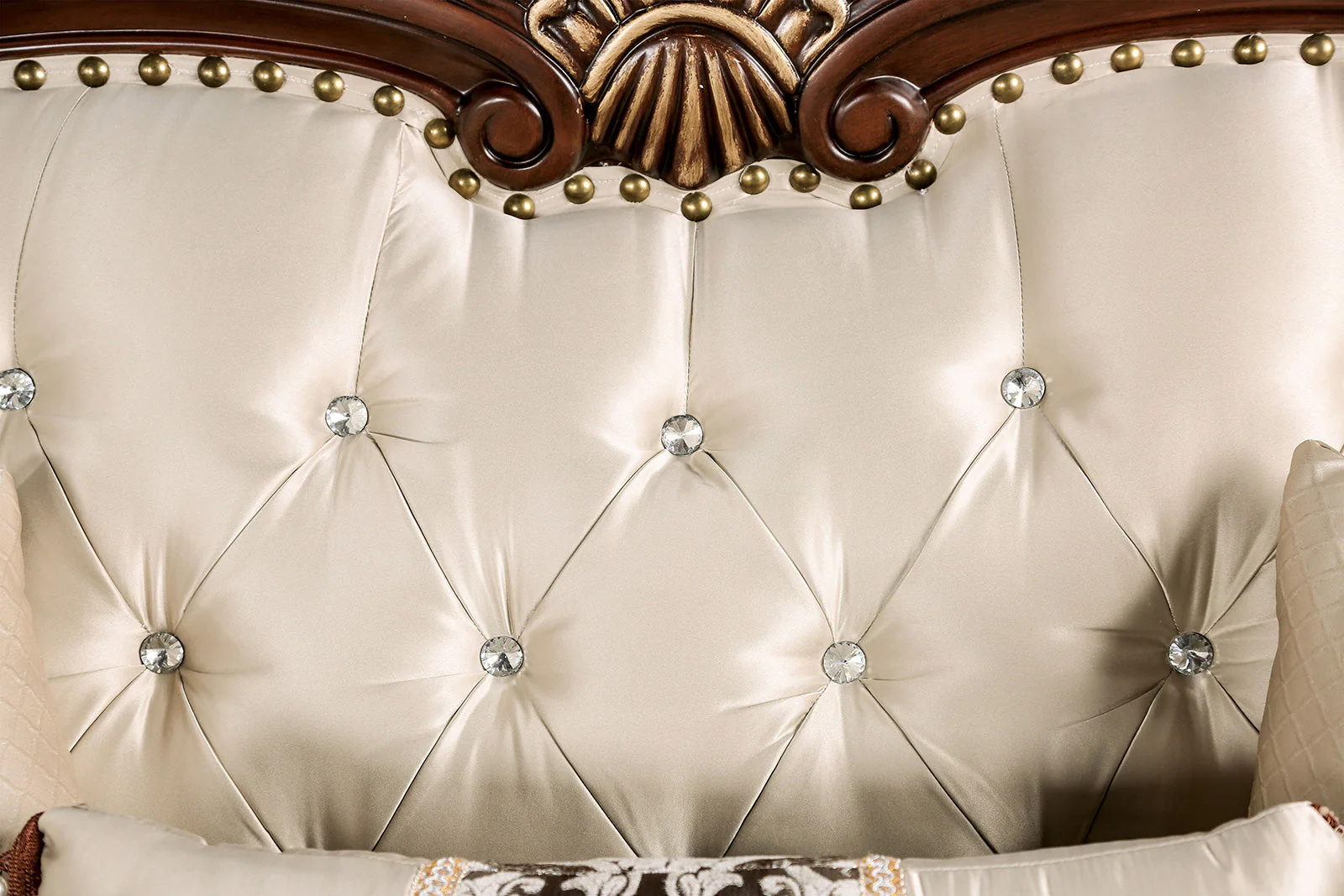 Yucatan Dark Cherry/Beige Sofa & Loveseat - Image 8