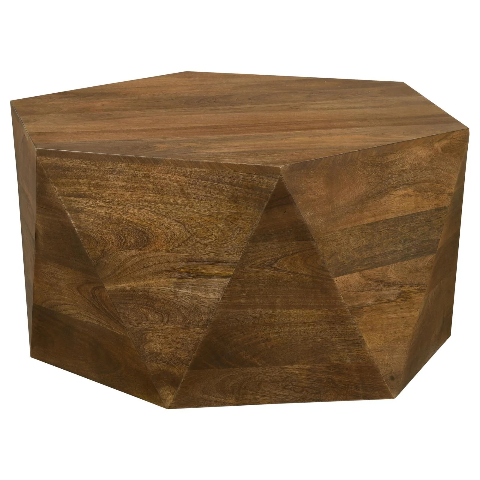 Zalika Natural Hexagonal Coffee Table - Image 2